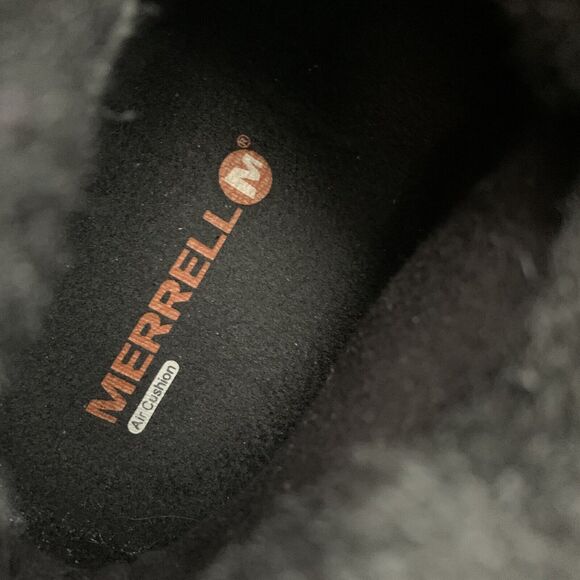 Merrell Aurora 6 Ice+ Waterproof Snow Boots Arctic Grip Size 8 Womens Black - Picture 6 of 9